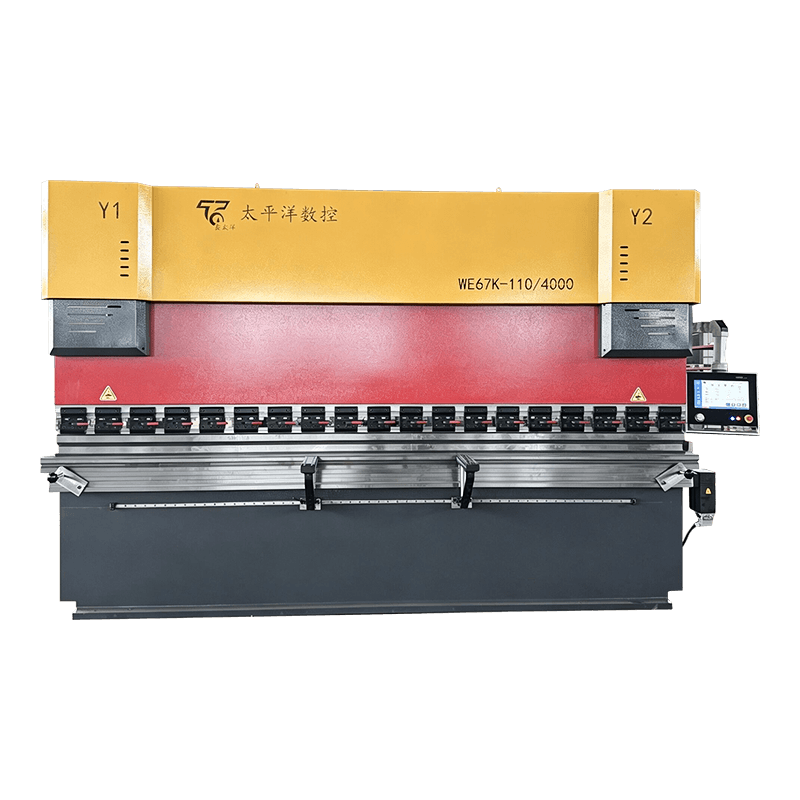 WE67Kซีรีส์เครื่องดัดโลหะแผ่นและตรวจสอบ CNC เซอร์โวระบบควบคุมไฟฟ้า